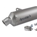HP CORSE SP-1 SHORT Titanium High Mount Slip-on Exhaust for the Ducati DesertX